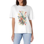 Women's Firefly Summer Burst Everyday Graphic Short Sleeve Crew Neck Cotton T-Shirt
