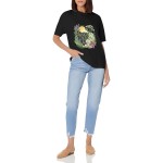 Women's Garden Hours Botanical Everyday Graphic Short Sleeve Crew Neck Cotton T-Shirt