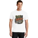 Men's Dad Energy All Terrain Graphic Short Sleeve Crew Neck Cotton T-Shirt