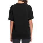 Women's Garden Season Floral Coastal Air Graphic Short Sleeve Crew Neck Cotton T-Shirt